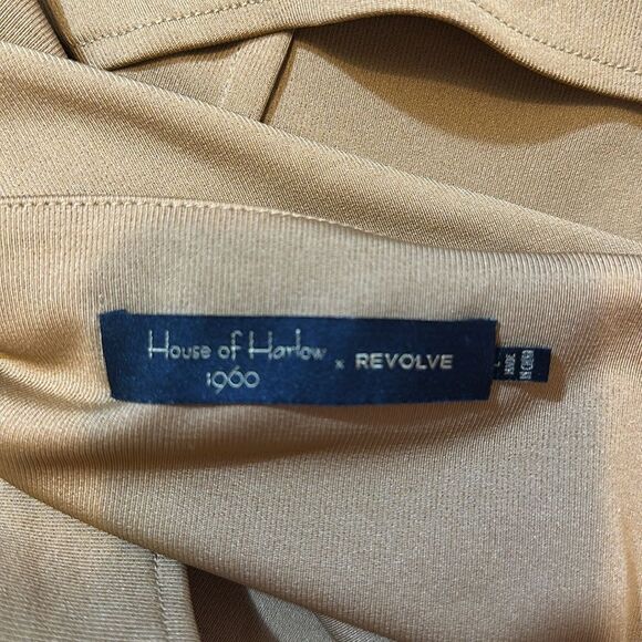 House of Harlow X revolve toffee Fabien women’s wide leg jumpsuit size L - Picture 10 of 15